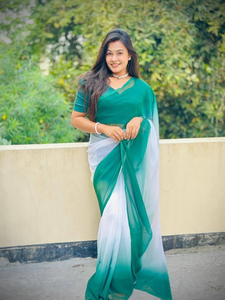 Rongdhonu Georgette sharee