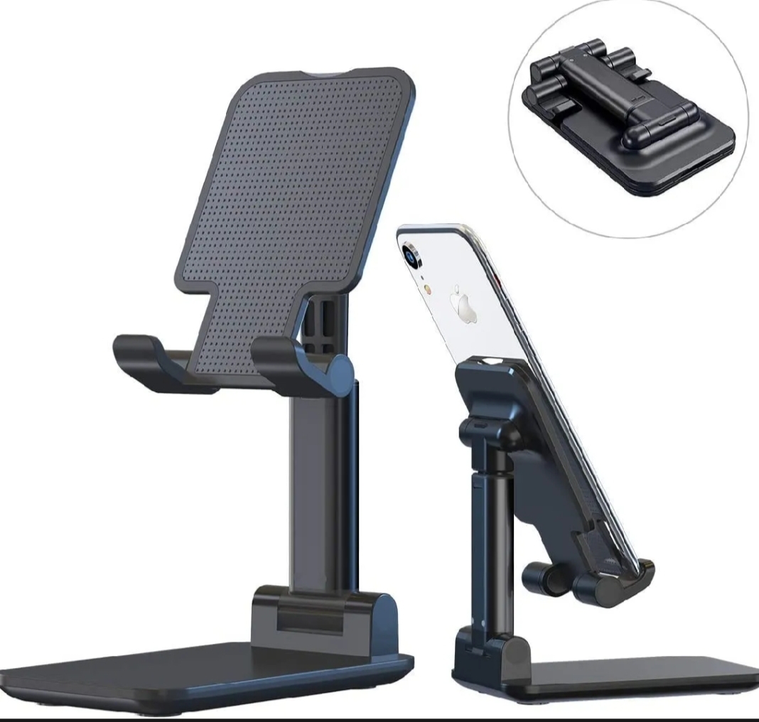 Desk Mobile Phone Holder Stand For iPhone iPad Android Adjustable Desktop Tablet Holder Universal Table Cell Phone Stand