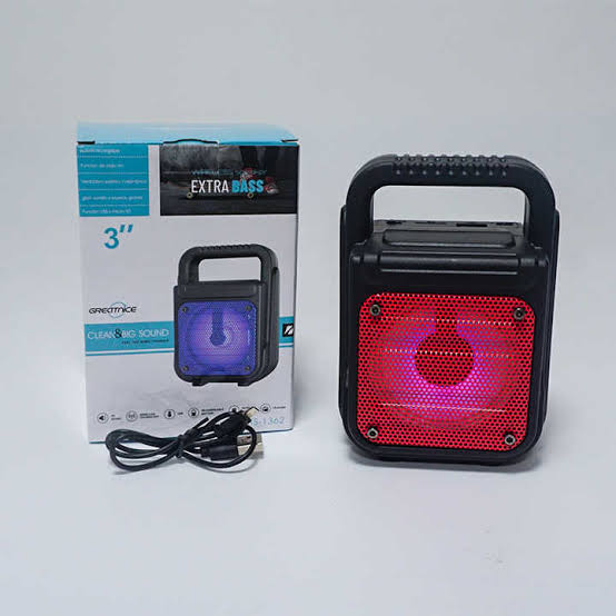 Bluetooth Speaker Gts-1362 Rechargeable Extra Bass Wireless Portable Speaker Mini Style 3 Inch Tws,Fm,Usb Audio Player - Speaker - Portable Table | milononlineshop.com